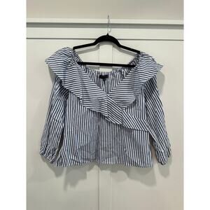 Sanctuary Striped Long Sleeve Top Size M